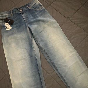 Emporio Armani Mia Wide-Leg Jeans - NWT